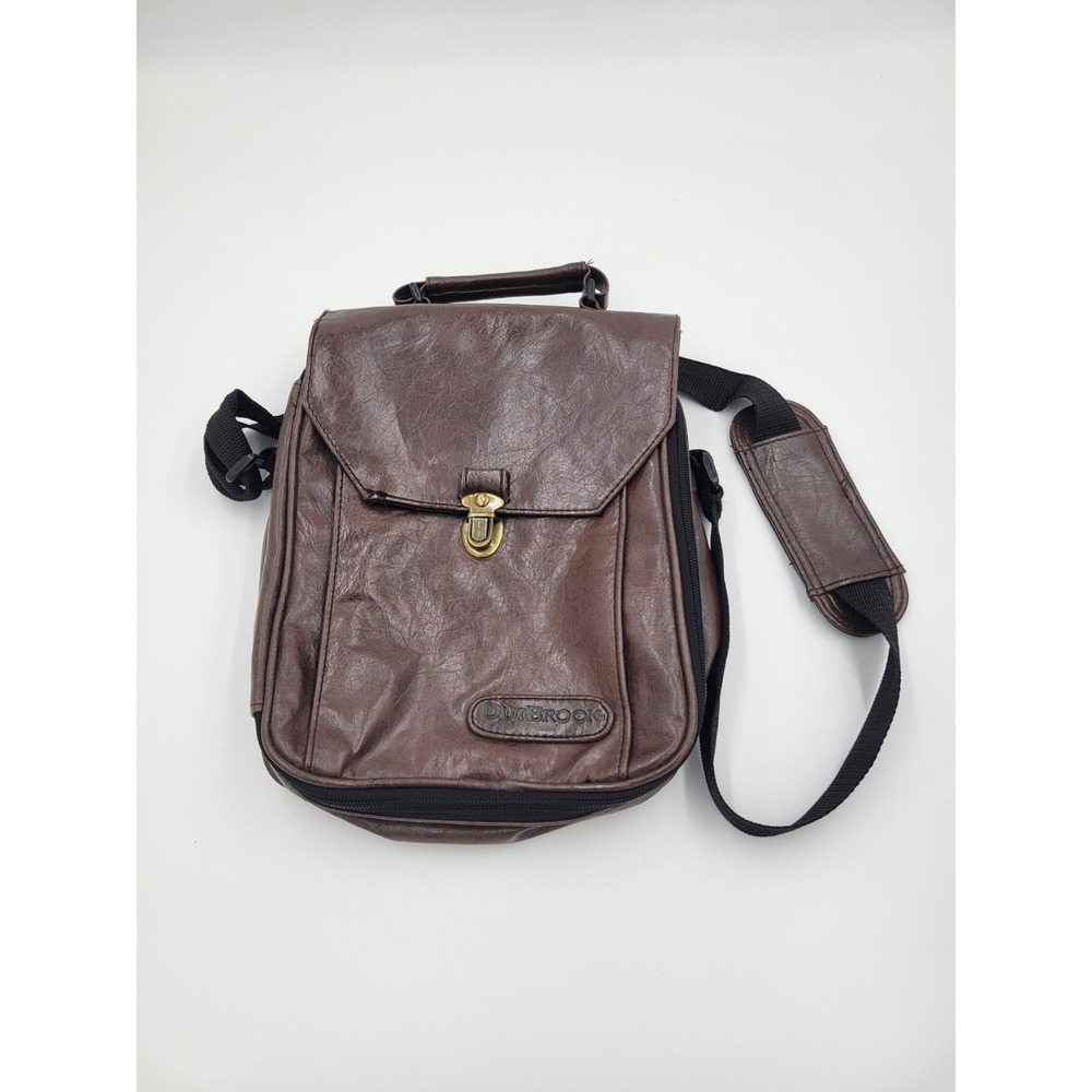 Outbrook Brown Bag Cross Body Travel Shoulder Strap, Hand Strap